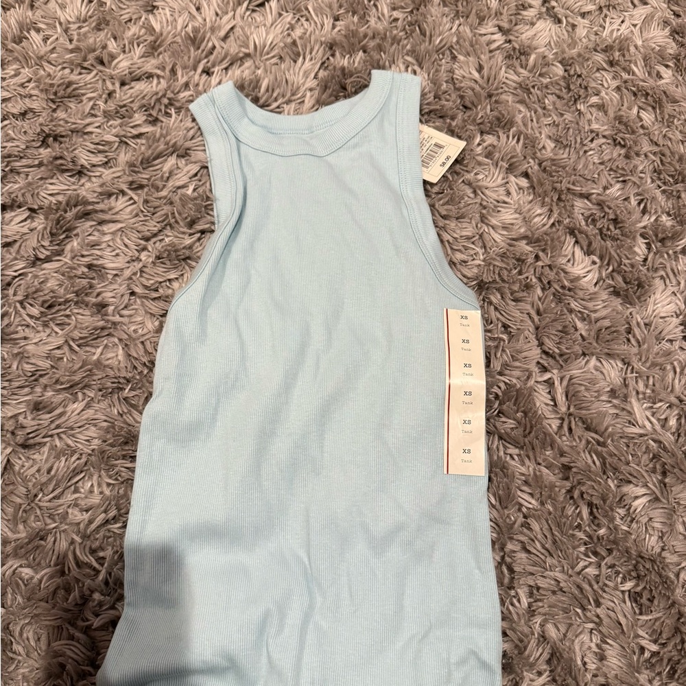 Light Blue Sleeveless Top